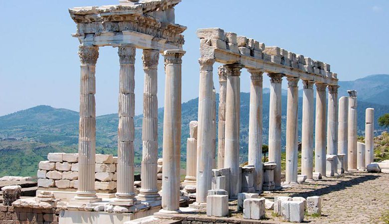 پرگامون ترکیه و آثار باستانی به سبک رومی