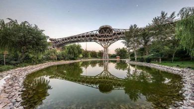 عکس های پل طبیعت تهران